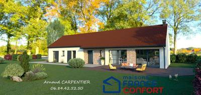 Terrain et maison à Agny en Pas-de-Calais (62) de 110 m² à vendre au prix de 238024€ - 2