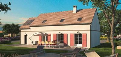 Terrain et maison à Pont-Sainte-Maxence en Oise (60) de 114 m² à vendre au prix de 329000€ - 2