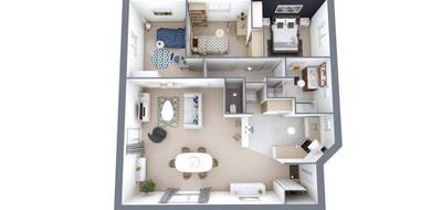 Terrain et maison à Saint-Médard-en-Jalles en Gironde (33) de 90 m² à vendre au prix de 441216€ - 3