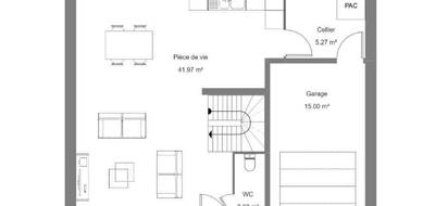 Terrain et maison à Savonnières en Indre-et-Loire (37) de 90 m² à vendre au prix de 345000€ - 4