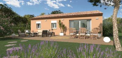 Terrain et maison à Pignans en Var (83) de 77 m² à vendre au prix de 306000€ - 2