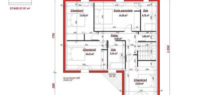 Terrain et maison à Châtenay-Malabry en Hauts-de-Seine (92) de 140 m² à vendre au prix de 974000€ - 4