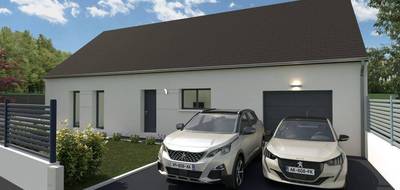 Terrain et maison à Saint-Épain en Indre-et-Loire (37) de 130 m² à vendre au prix de 236000€ - 2