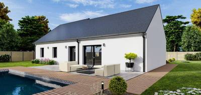 Terrain et maison à Sablé-sur-Sarthe en Sarthe (72) de 95 m² à vendre au prix de 198211€ - 2