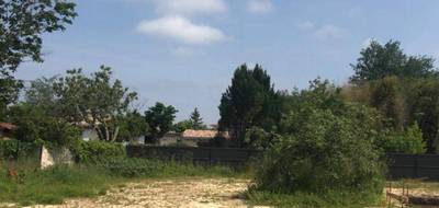 Terrain à Le Taillan-Médoc en Gironde (33) de 350 m² à vendre au prix de 165000€ - 1