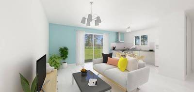 Terrain et maison à Péronnas en Ain (01) de 80 m² à vendre au prix de 246000€ - 3