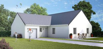 Terrain et maison à Saint-Éloy-de-Gy en Cher (18) de 78 m² à vendre au prix de 178820€ - 1