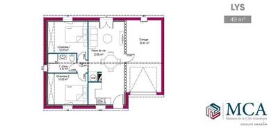 Terrain et maison à Saint-Porchaire en Charente-Maritime (17) de 50 m² à vendre au prix de 153444€ - 4