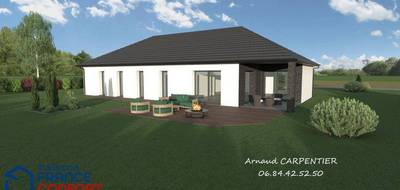 Terrain et maison à Acheville en Pas-de-Calais (62) de 135 m² à vendre au prix de 322291€ - 2