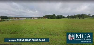 Terrain à Cassen en Landes (40) de 1037 m² à vendre au prix de 72590€ - 1