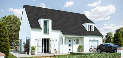 Terrain et maison à Bernay-Vilbert en Seine-et-Marne (77) de 124 m² à vendre au prix de 386286€ - 2