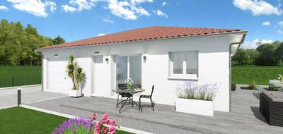 Terrain et maison à Péronnas en Ain (01) de 80 m² à vendre au prix de 232900€ - 2