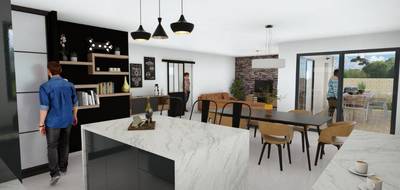 Terrain et maison à Berrias-et-Casteljau en Ardèche (07) de 100 m² à vendre au prix de 279800€ - 2
