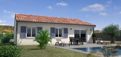 Terrain et maison à Lieuran-lès-Béziers en Hérault (34) de 72 m² à vendre au prix de 220220€ - 2