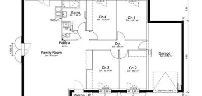 Terrain et maison à Lent en Ain (01) de 101 m² à vendre au prix de 249458€ - 2