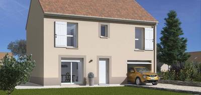 Terrain et maison à Nanteuil-lès-Meaux en Seine-et-Marne (77) de 109 m² à vendre au prix de 381730€ - 1