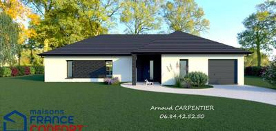 Terrain et maison à Savy-Berlette en Pas-de-Calais (62) de 135 m² à vendre au prix de 315492€ - 1