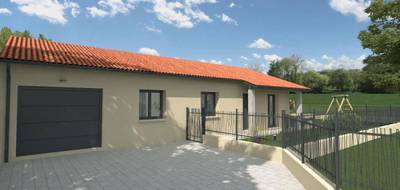 Terrain et maison à Oytier-Saint-Oblas en Isère (38) de 90 m² à vendre au prix de 313161€ - 1