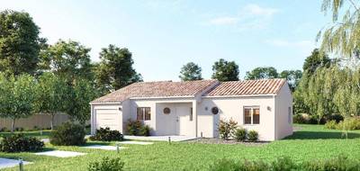 Terrain et maison à Saint-Ciers-d'Abzac en Gironde (33) de 80 m² à vendre au prix de 232500€ - 1
