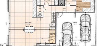 Terrain et maison à Saint-Léger-de-Linières en Maine-et-Loire (49) de 158 m² à vendre au prix de 498700€ - 4