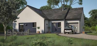 Terrain et maison à Beaumont-du-Gâtinais en Seine-et-Marne (77) de 90 m² à vendre au prix de 242000€ - 1
