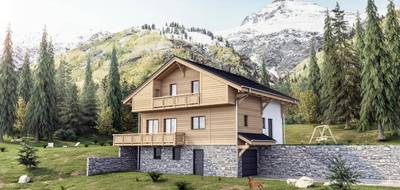 Terrain et maison à Sallanches en Haute-Savoie (74) de 113 m² à vendre au prix de 586004€ - 1