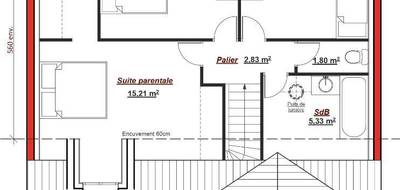 Terrain et maison à Maule en Yvelines (78) de 115 m² à vendre au prix de 544635€ - 4