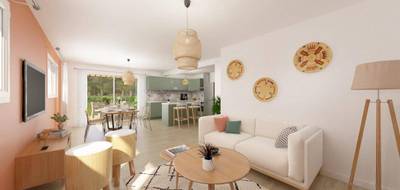 Terrain et maison à Montagny-les-Lanches en Haute-Savoie (74) de 105 m² à vendre au prix de 489022€ - 4