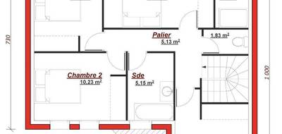 Terrain et maison à Wissous en Essonne (91) de 123 m² à vendre au prix de 512900€ - 4