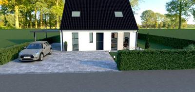 Terrain et maison à Audruicq en Pas-de-Calais (62) de 95 m² à vendre au prix de 220000€ - 1