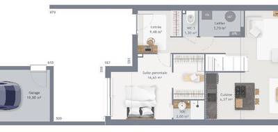 Terrain et maison à Le Mériot en Aube (10) de 110 m² à vendre au prix de 393035€ - 4