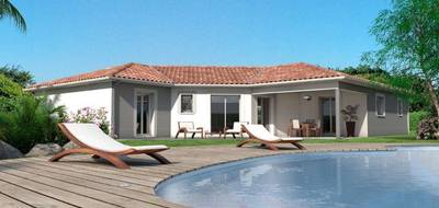 Terrain et maison à Florensac en Hérault (34) de 117 m² à vendre au prix de 366470€ - 1