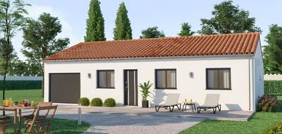 Terrain et maison à Saint-Brevin-les-Pins en Loire-Atlantique (44) de 90 m² à vendre au prix de 408676€ - 1