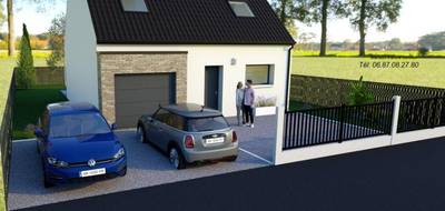 Terrain et maison à Ostricourt en Nord (59) de 92 m² à vendre au prix de 234179€ - 1