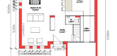 Terrain et maison à Limours en Essonne (91) de 146 m² à vendre au prix de 604000€ - 4