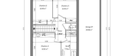 Terrain et maison à Carpiquet en Calvados (14) de 115 m² à vendre au prix de 299900€ - 4