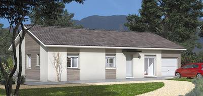 Terrain et maison à Saint-Étienne-sur-Chalaronne en Ain (01) de 84 m² à vendre au prix de 244500€ - 1