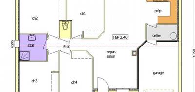 Terrain et maison à Maché en Vendée (85) de 72 m² à vendre au prix de 182200€ - 4