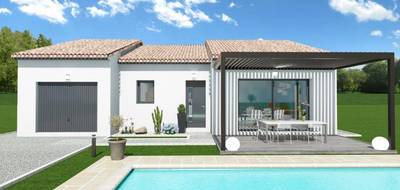 Terrain et maison à Pont-de-Barret en Drôme (26) de 96 m² à vendre au prix de 254531€ - 1