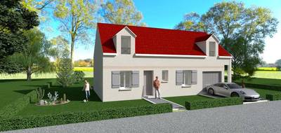 Terrain et maison à Hermeray en Yvelines (78) de 90 m² à vendre au prix de 330445€ - 1