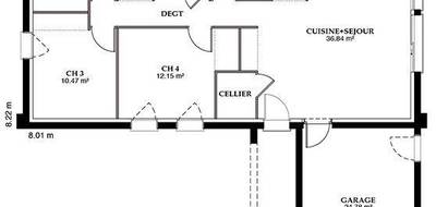 Terrain et maison à Gron en Cher (18) de 1204 m² à vendre au prix de 189953€ - 4