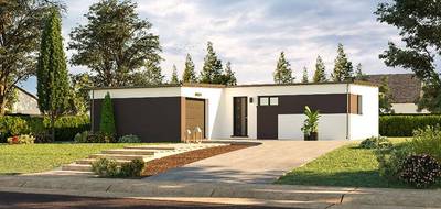 Terrain et maison à Saint-Évarzec en Finistère (29) de 86 m² à vendre au prix de 281000€ - 1