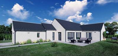 Terrain et maison à Truyes en Indre-et-Loire (37) de 110 m² à vendre au prix de 336480€ - 1