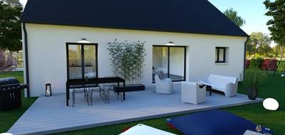 Terrain et maison à Parçay-Meslay en Indre-et-Loire (37) de 80 m² à vendre au prix de 262000€ - 2