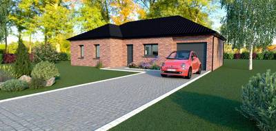 Terrain et maison à Gonnehem en Pas-de-Calais (62) de 83 m² à vendre au prix de 240000€ - 1