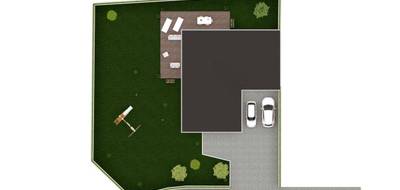 Terrain et maison à Sainte-Blandine en Isère (38) de 100 m² à vendre au prix de 302000€ - 3