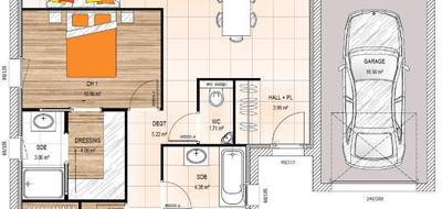 Terrain et maison à Le May-sur-Èvre en Maine-et-Loire (49) de 106 m² à vendre au prix de 292000€ - 4