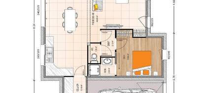 Terrain et maison à Feneu en Maine-et-Loire (49) de 110 m² à vendre au prix de 329500€ - 4