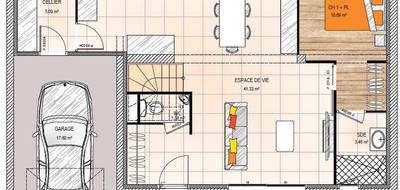 Terrain et maison à Toutlemonde en Maine-et-Loire (49) de 110 m² à vendre au prix de 321000€ - 4