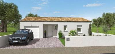 Terrain et maison à Puyravault en Charente-Maritime (17) de 98 m² à vendre au prix de 224620€ - 1